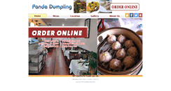 Desktop Screenshot of pandadumpling.com